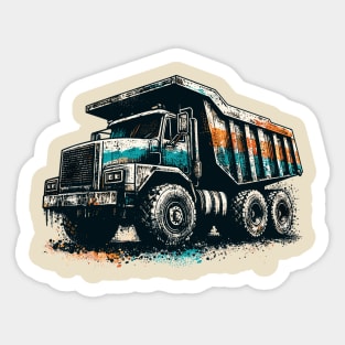 Dump truck Sticker